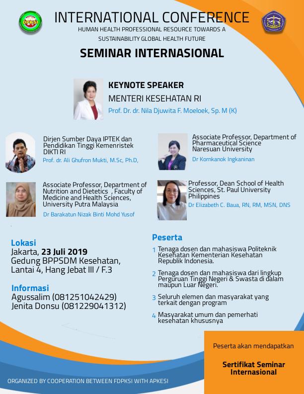 International Seminar Flyer